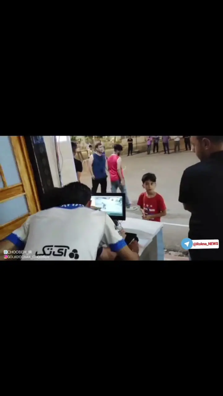 استفاده از کمک داور ویدئویی در مسابقات  گل کوچک روستای چوبه  + فیلم