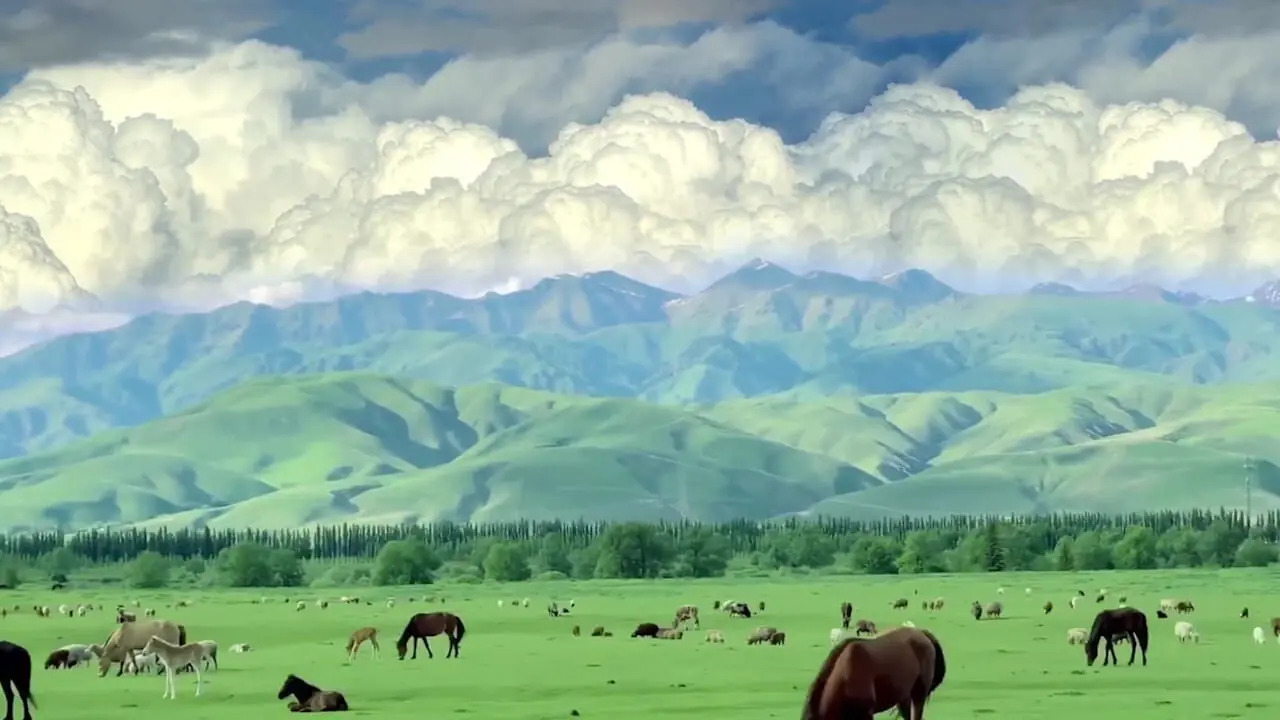 طبیعت زیبای قزاقستان + فیلم