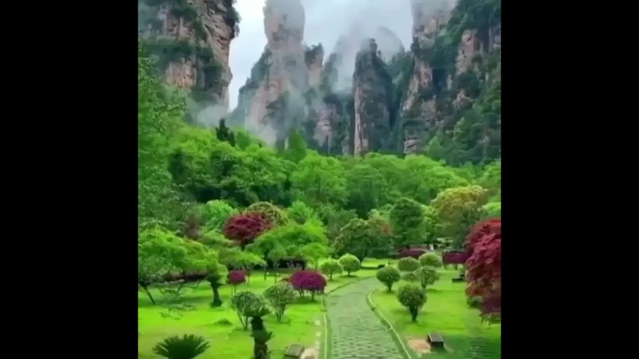  پارک ملی ژانگ جیاجی در چین + فیلم