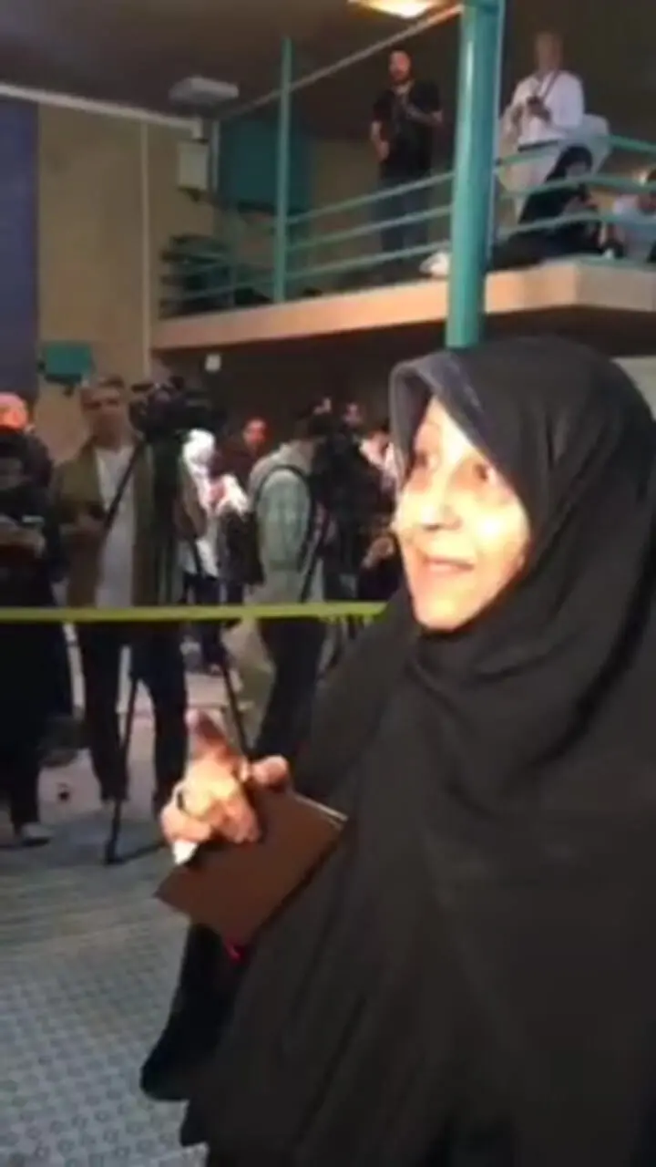 فاطمه هاشمی رفسنجانی: مردمِ ناراحت از حاکمیت رأی شما می‌تواند تاریخ را عوض کند