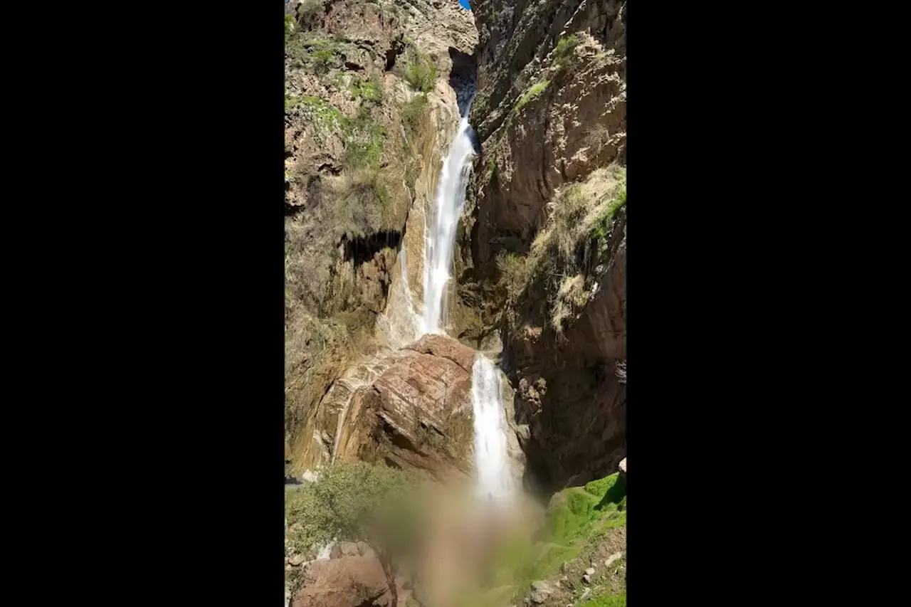 مرتفع ترین آبشار لرستان به نام نوژیان