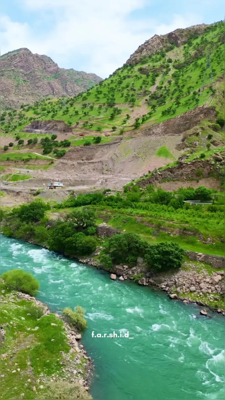 رودخانه سیروان کوردستان  /هورامان زیبا