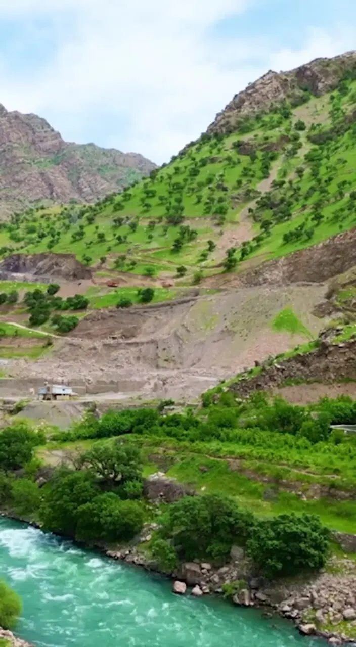 رودخانه سیروان / زیبایی طبیعی کوردستان در جریان