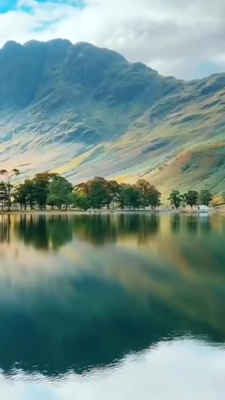 دریاچه باترمر، زیباترین دریاچه انگلستان در پارک ملی Lake District