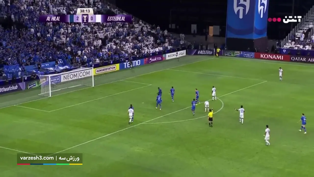 خلاصه بازی الهلال 3 - استقلال 0