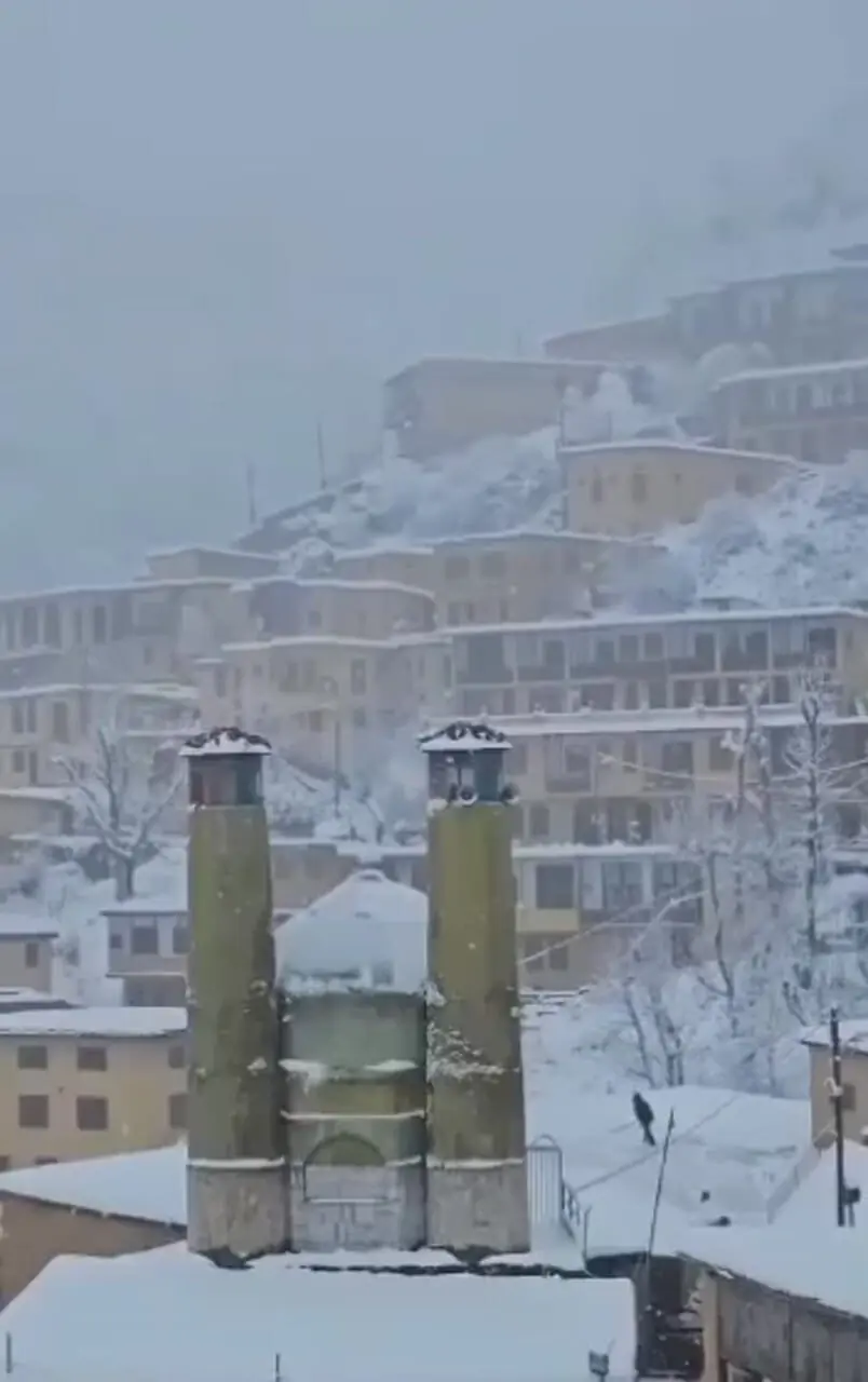 فیلم نمایی از ماسوله در برف