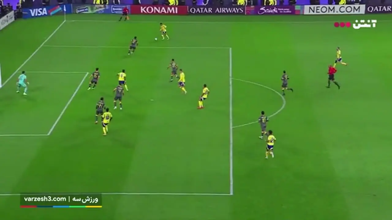 خلاصه بازی النصر 4 - الوصل 0