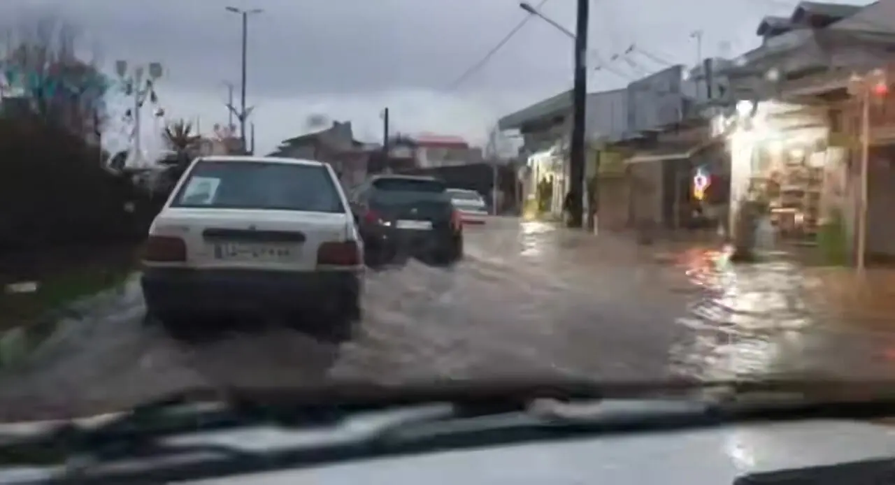 فیلم / سیل در رشت 