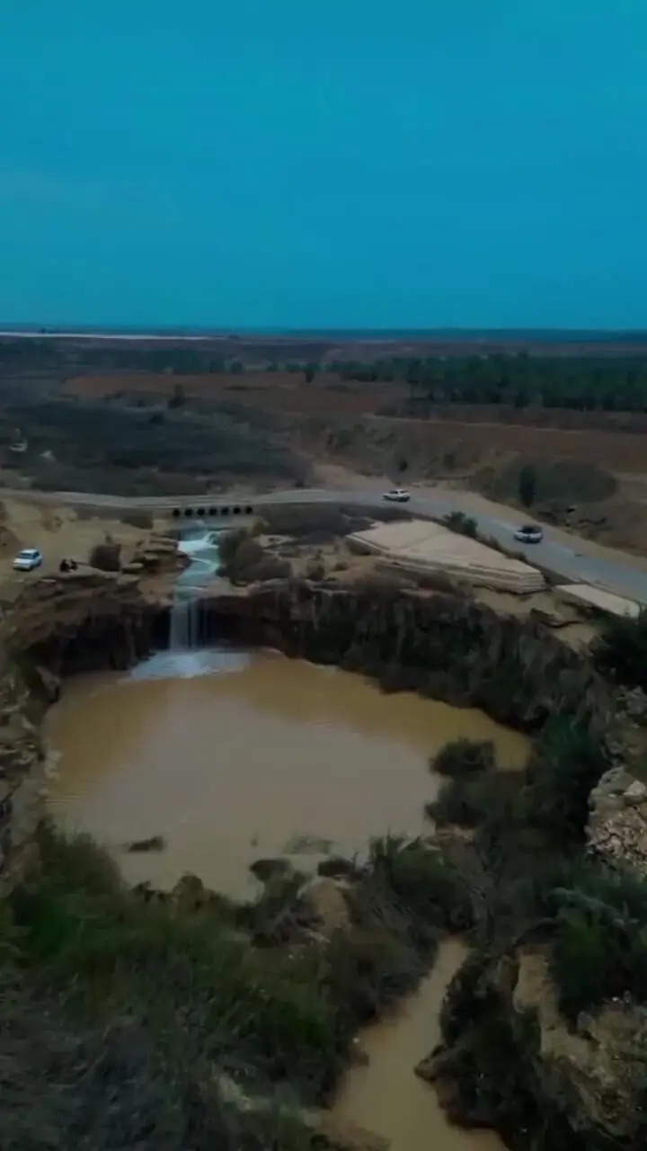 فیلم آبشار زیبای شول در دشتستان بوشهر