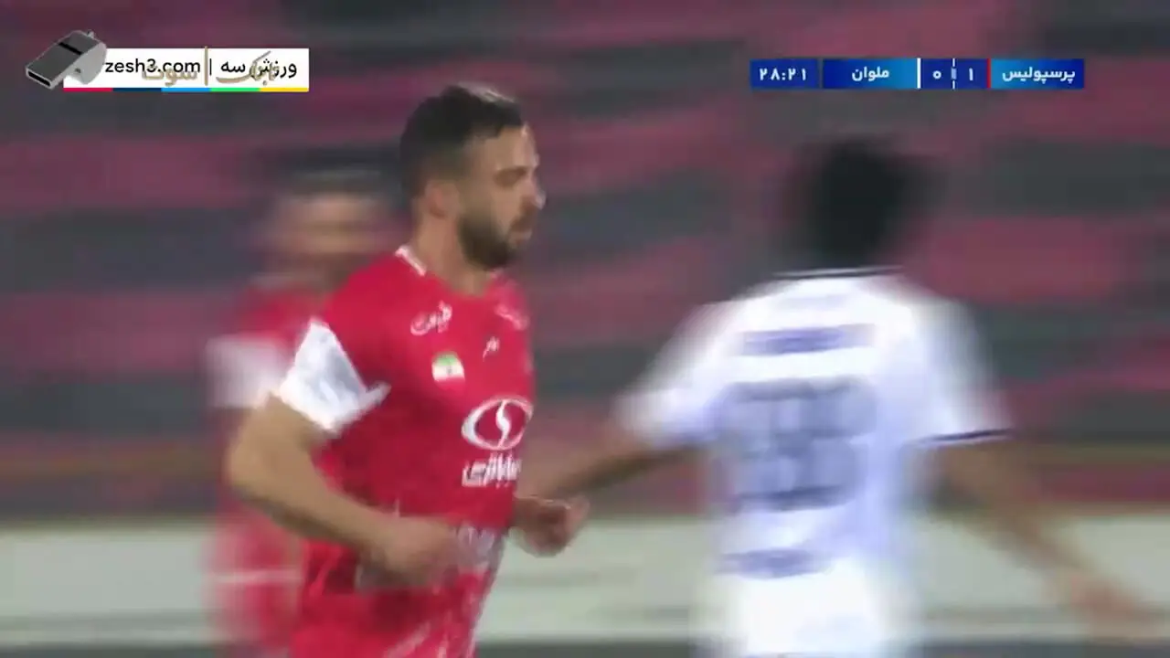 خلاصه بازی پرسپولیس 2 - ملوان 0 