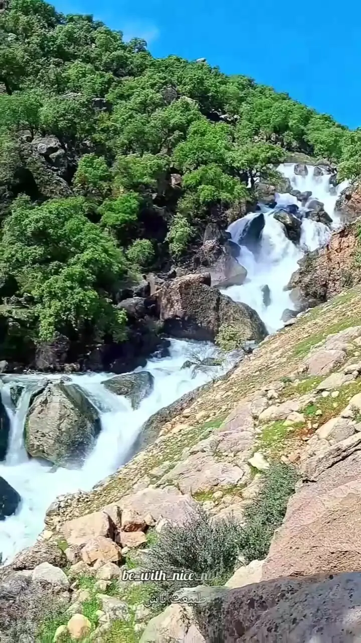 فیلم آبشار نگین استان خوزستان / کشف زیبایی‌های پنهان در اندیکا