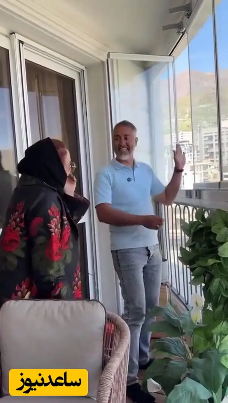 فیلم / نگاهی به معماری خلاقانه خانه  بهنوش بختیاری با چیدمان و دکوراسیون زیبا