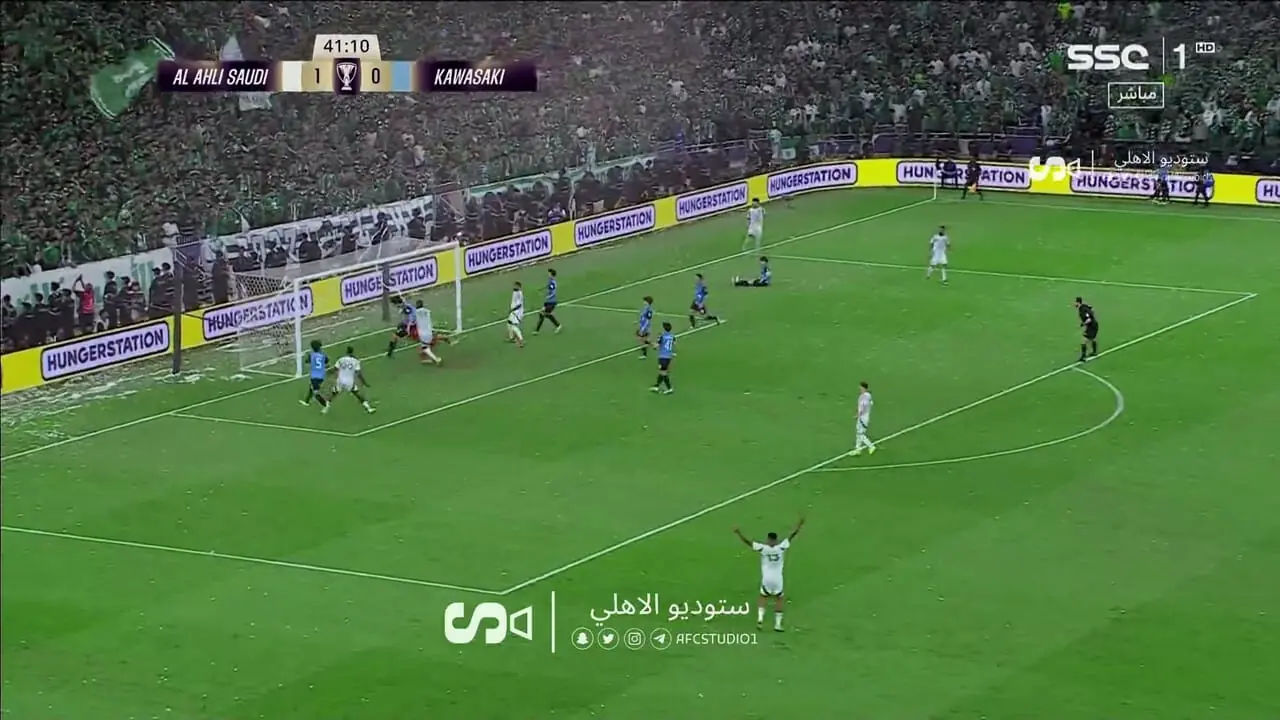 گل دوم الاهلی به کاوازاکی توسط گالنو فرانک کسیه + فیلم 