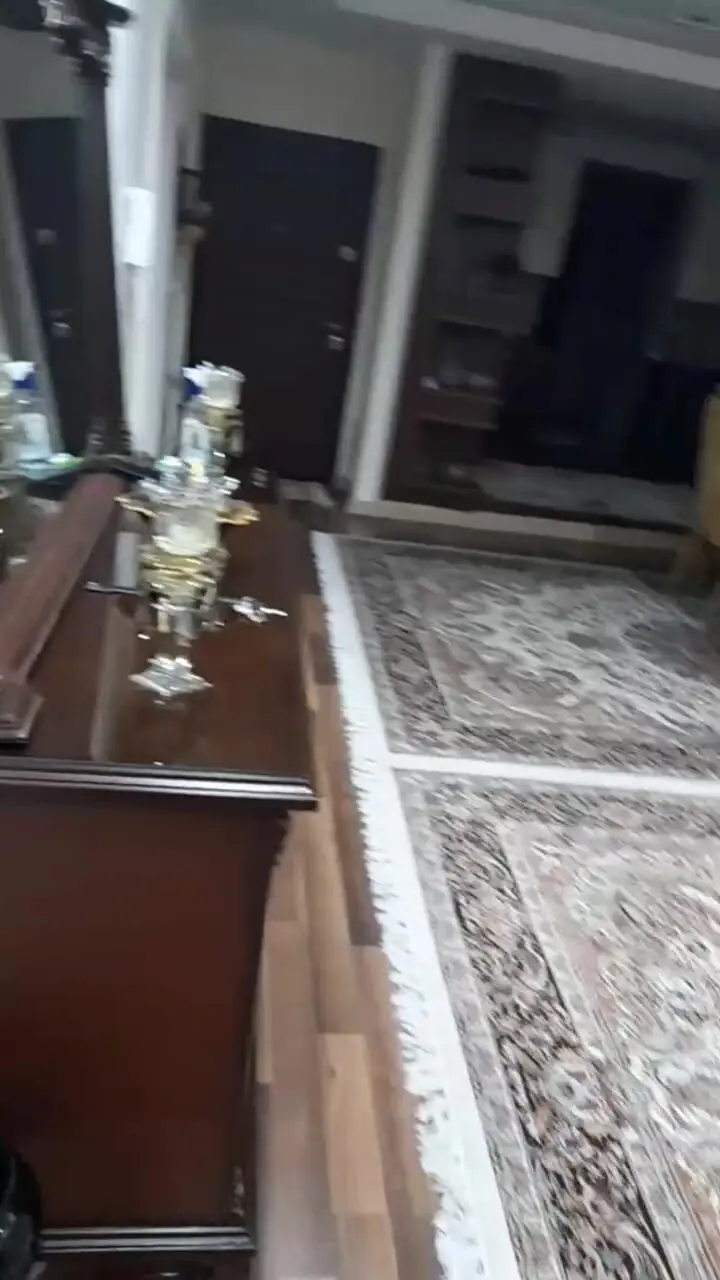 لحظه زلزله کرج + فیلم 