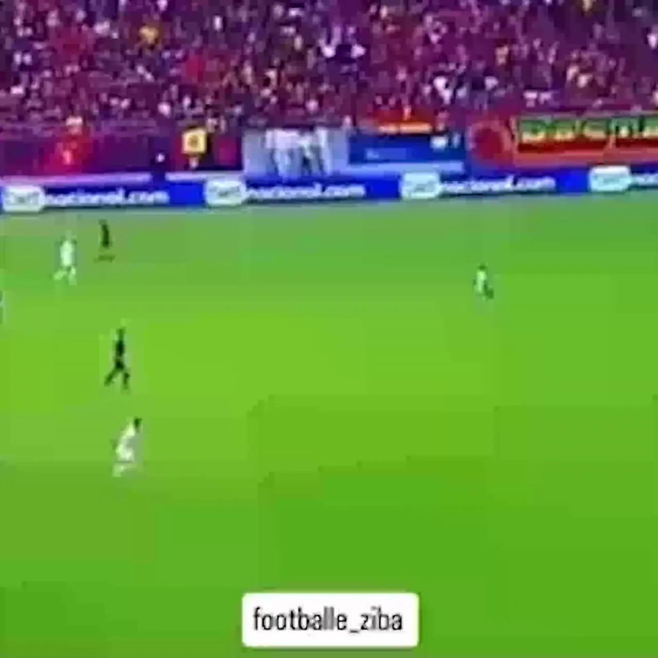 فیلم گل بدون لمس توپ در فوتبال