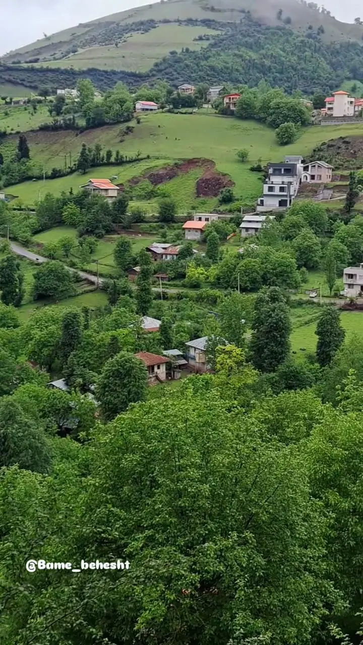 فیلم روستای دیدنی رحمت‌آباد در رودبار