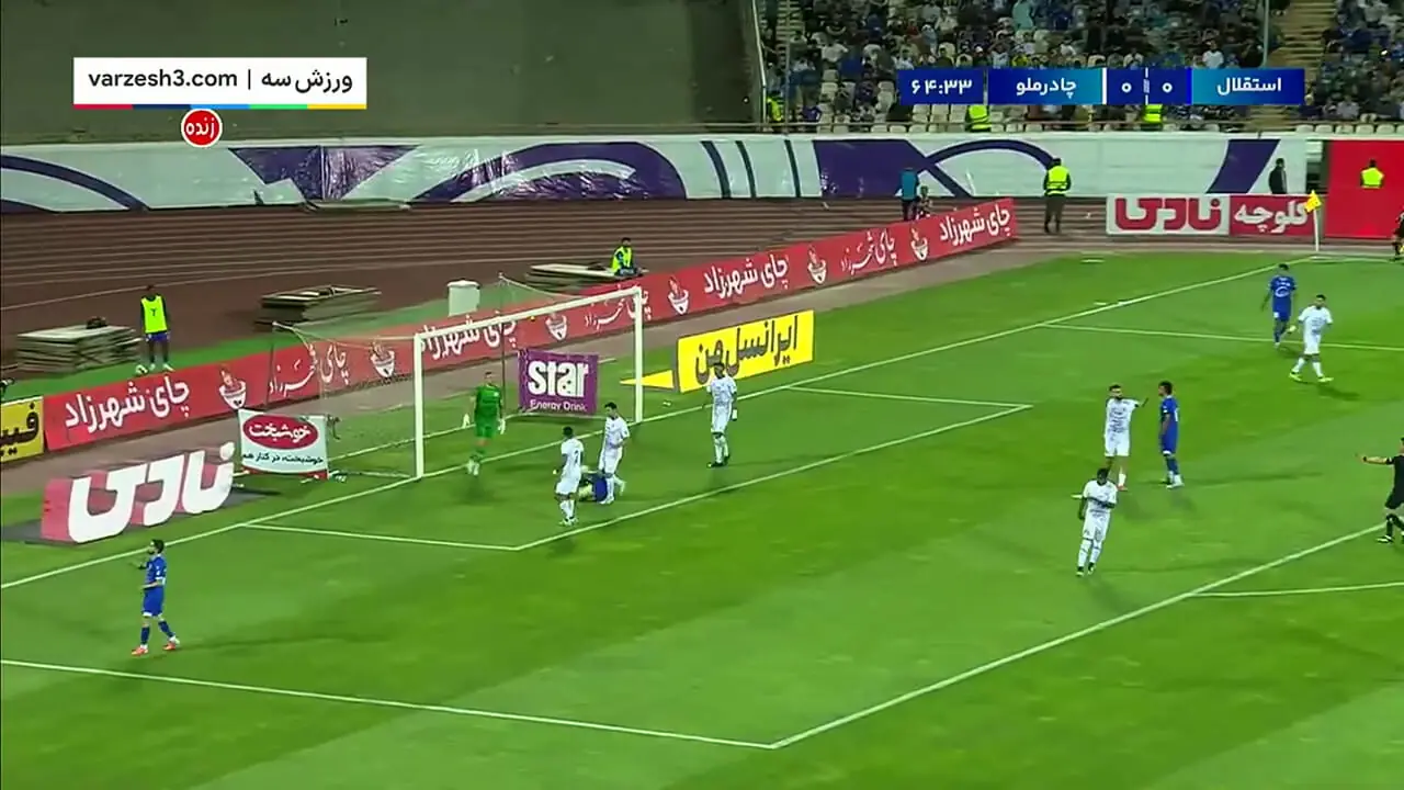 خلاصه بازی استقلال 0 - چادرملو 0