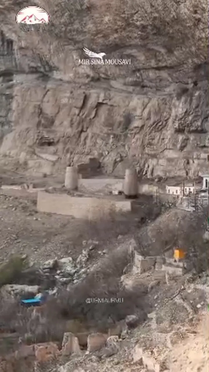 نمایی تاریخی از قلعه قابان ماکو