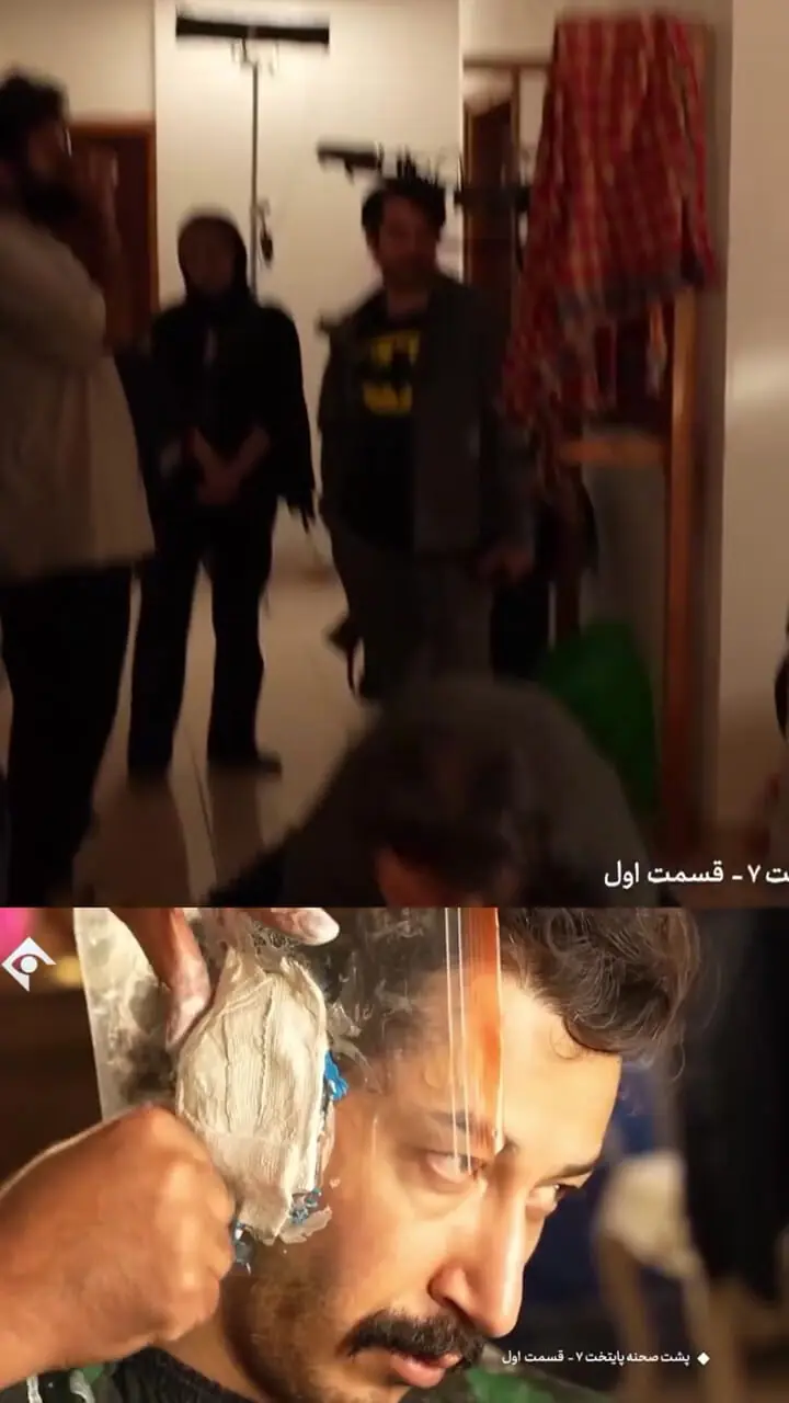 پشت‌صحنه پیانو زدن و حرکات میمونی بهرام افشاری بازیگر نقش بهتاش در پایتخت۷