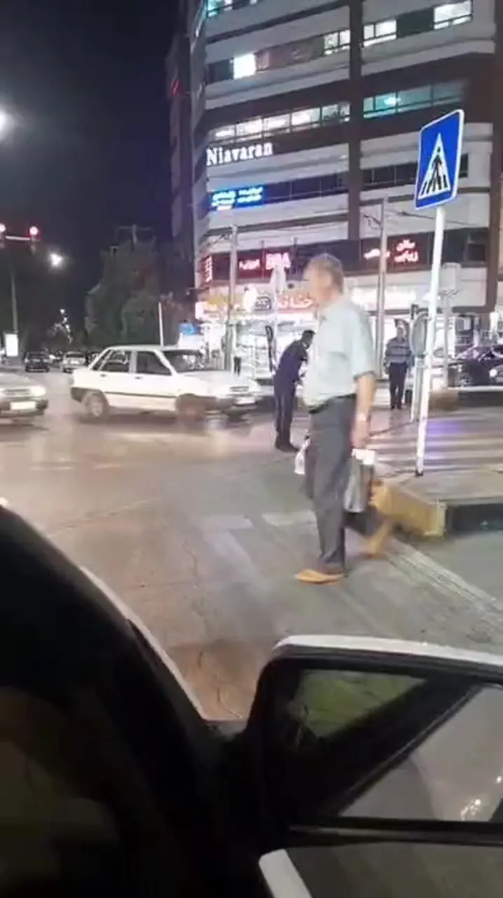 اقدام تحسین برانگیز پلیس پس از تصادف