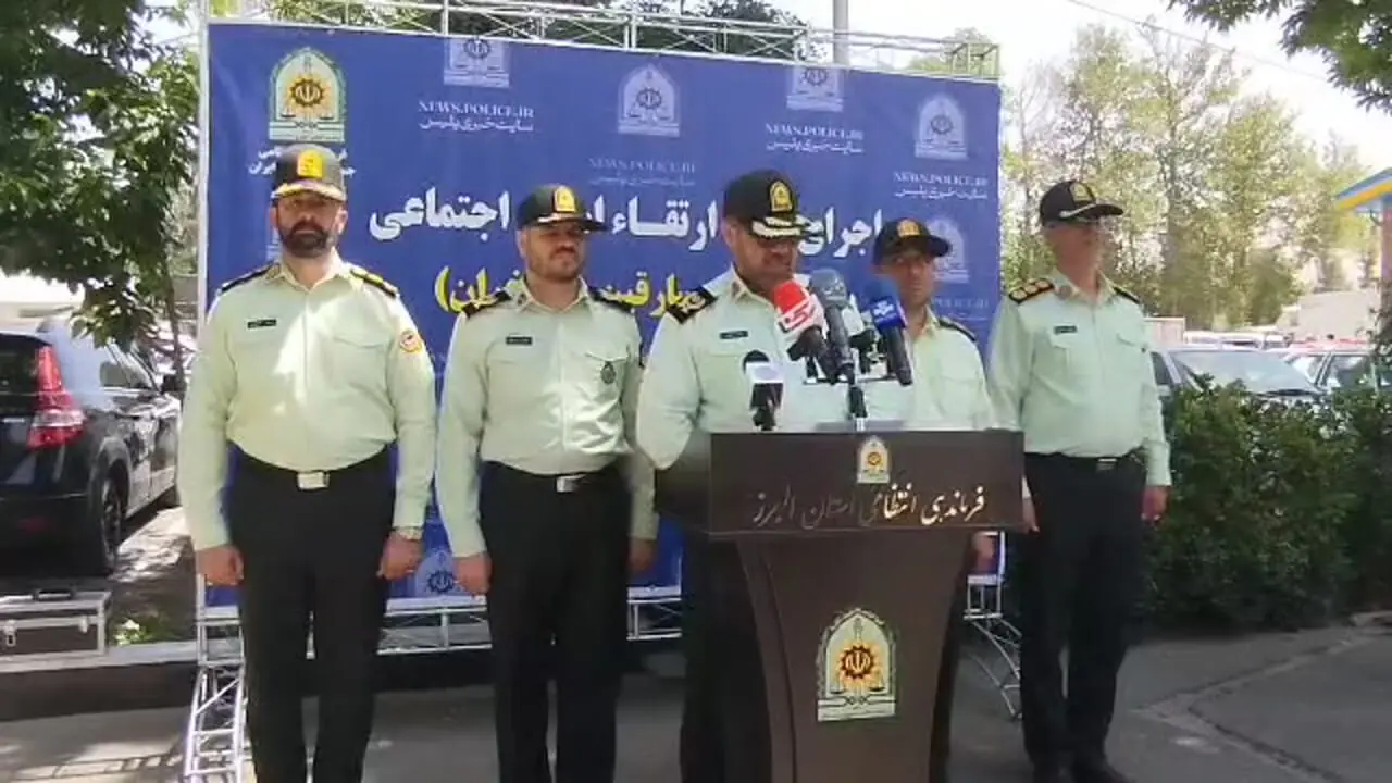 سردار هدواند:انهدام 33 باند و کشف 754 فقره سرقت در البرز ‌