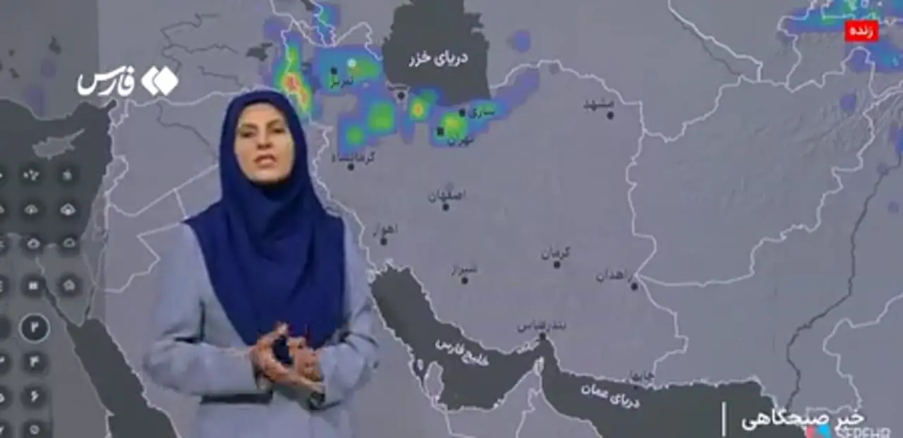هواشناسی هشدار صادر کرد / ۱۵ استان منتظر تگرگ و باد شدید باشند + فیلم