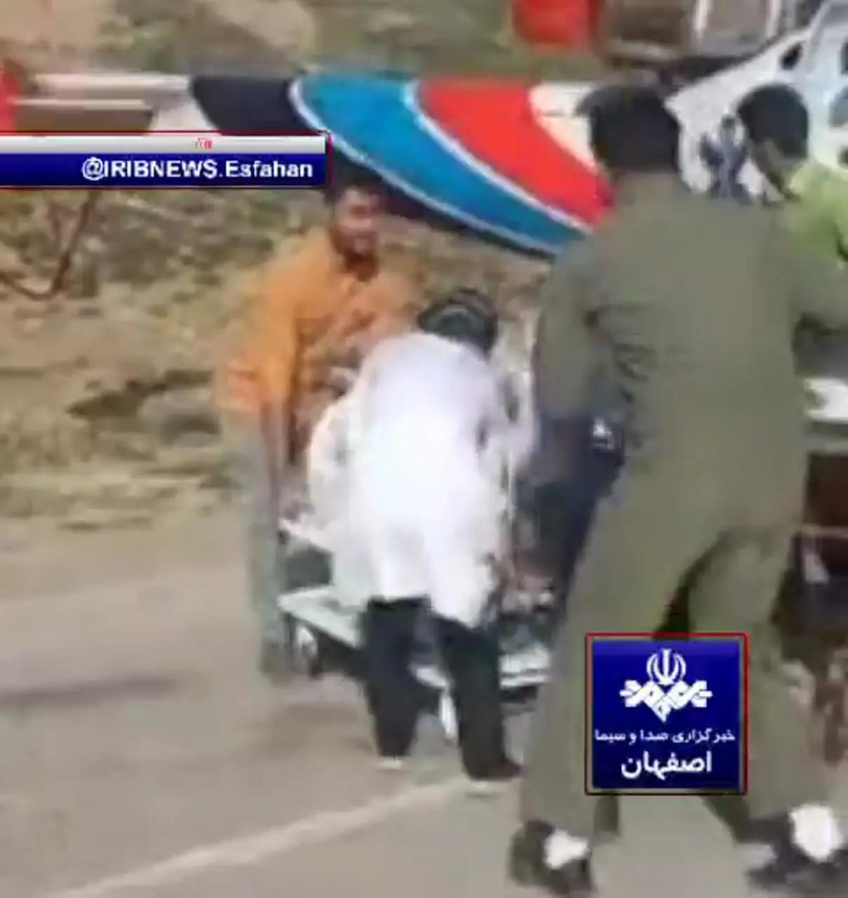 پرواز بالگرد اورژانس برای نجات مادر و نوزاد عجول در منطقه صعب‌العبور