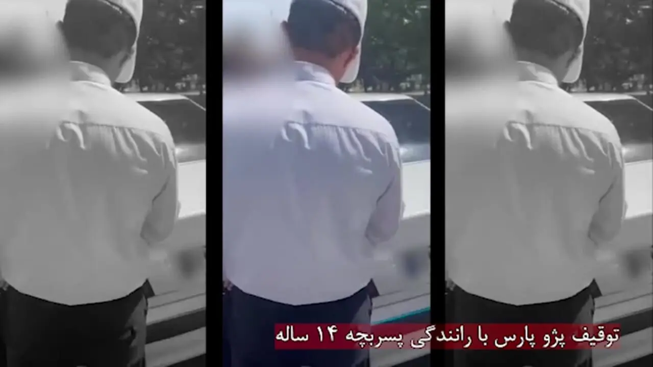 توقیف خودروی پسر بچه 14 ساله در تبریز / با ماشین پدرش به جلسه امتحان می رفت