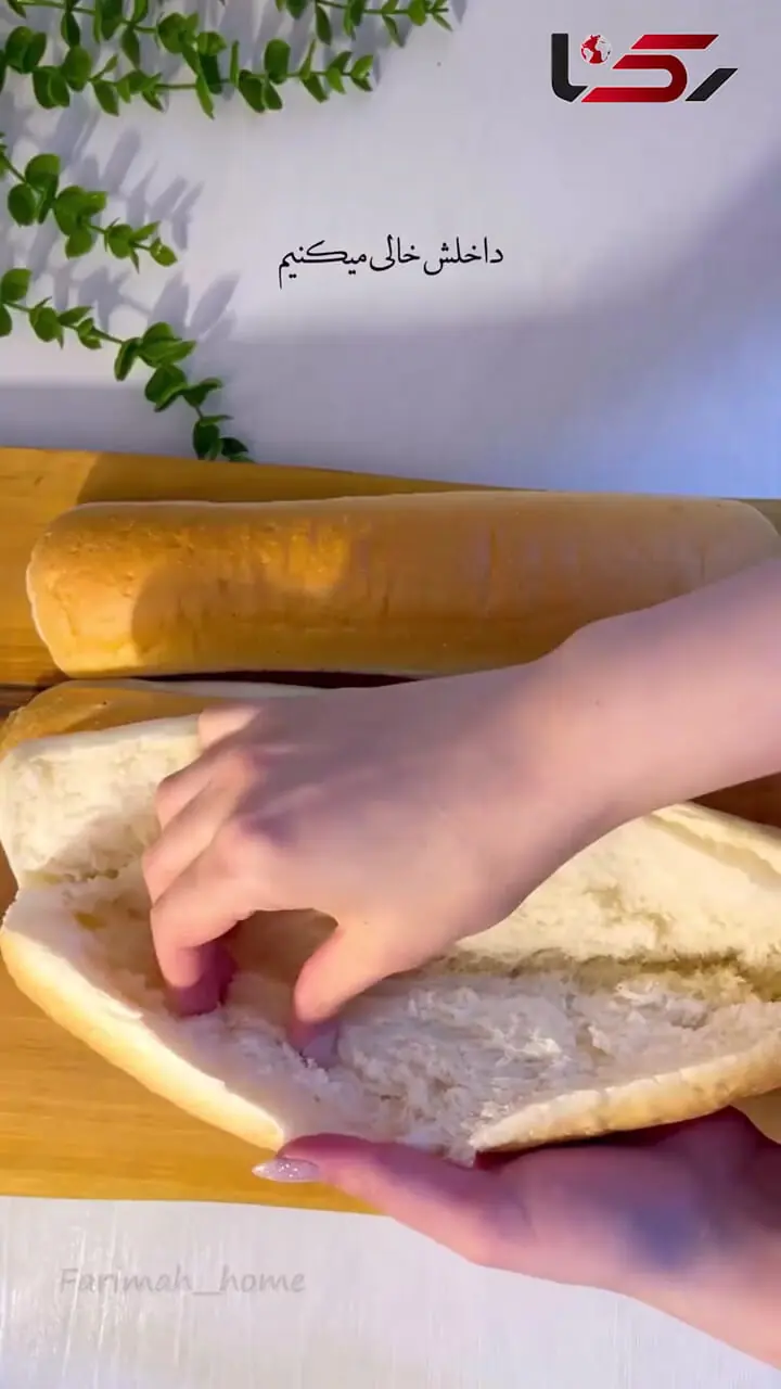 آموزش یک ساندویچ خاص، خوشگل و خوشمزه که دلت برا قیافه قشنگش ضعف میره