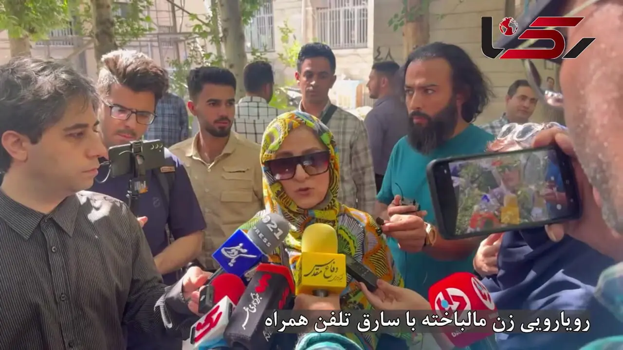 فیلم رویارویی زن مالباخته با سارق تلفن همراه / تمام زندگیم نابود شد