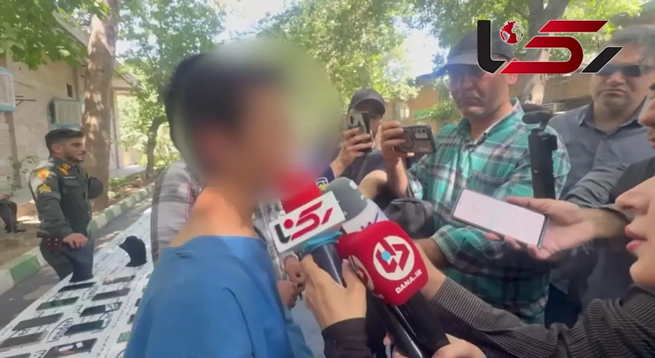 میهمان خارجی ناخوانده بازار آهنگران تهران دزد بود! + فیلم گفتگو
