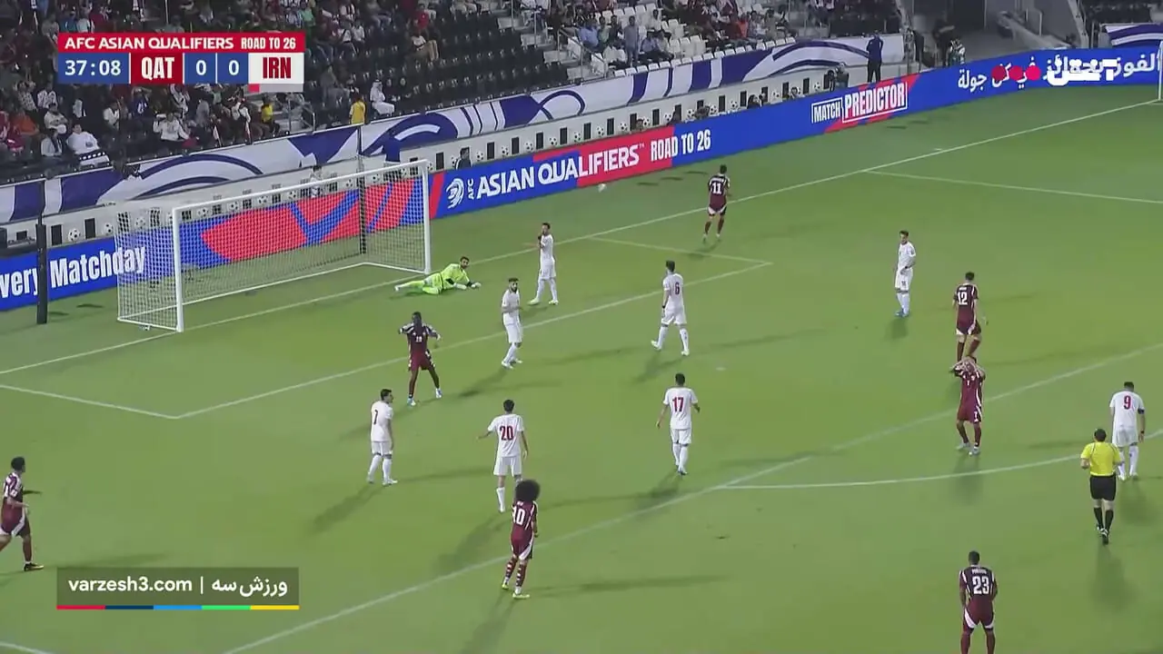خلاصه بازی قطر 1 - ایران 0