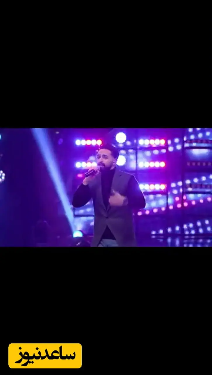 فیلم آواز فوق احساسی شرکت کننده اصفهانی از آهنگ عاشقانه آرون افشار/ من عاشقتم تا ابد، دور شود چشم بد/ داوران مات شدند !