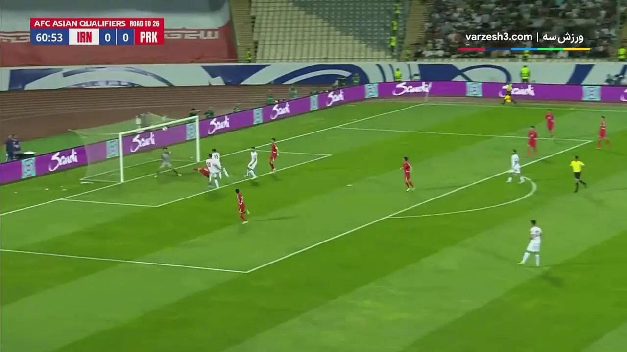 خلاصه بازی ایران 3 - کره شمالی 0