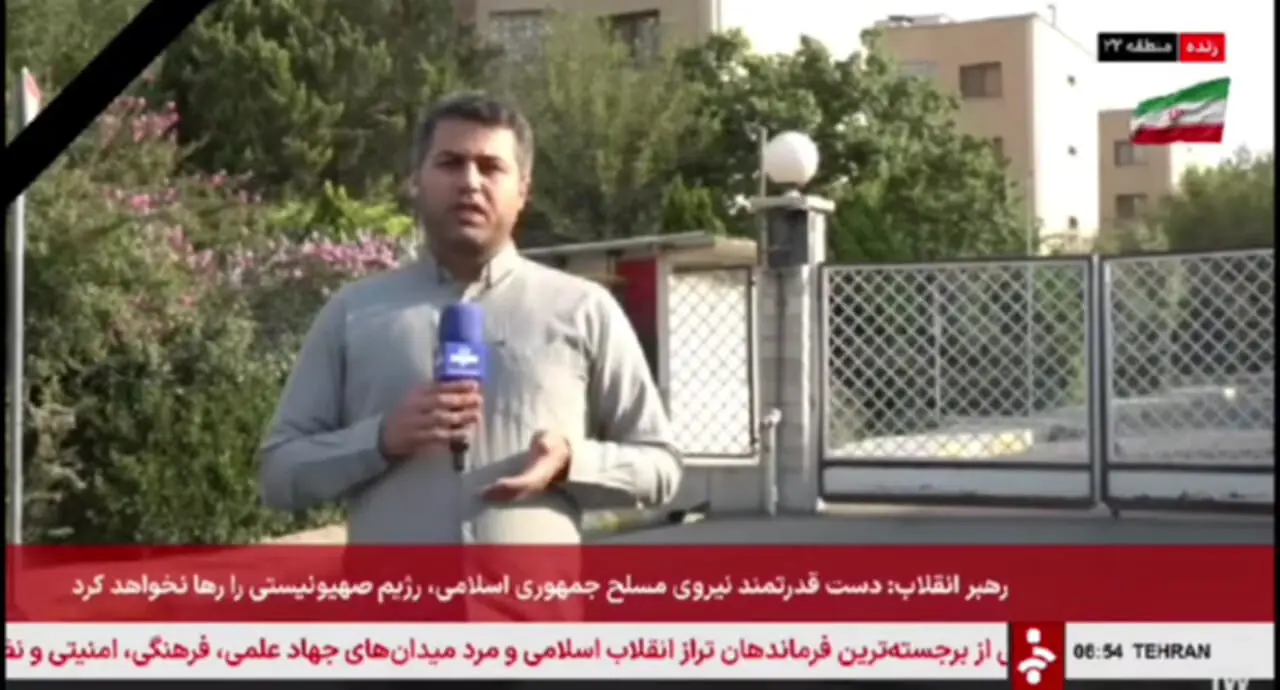 فیلم از جزییات  انفجارها در منطقه ۲۲ تهران