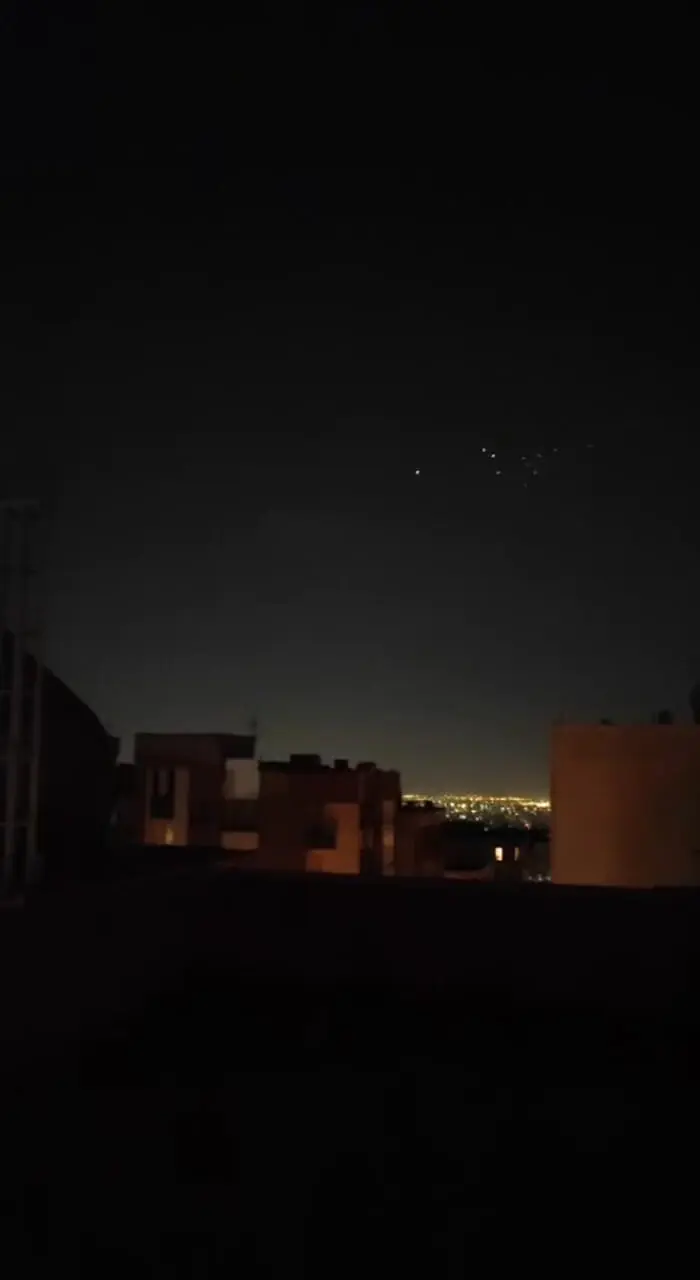 انهدام پهپاد اسراییل، منطقه مرزداران تهران 