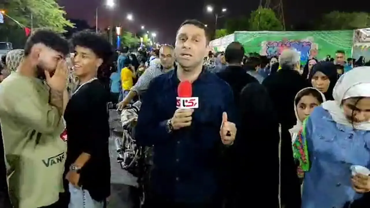 جشن عید غدیر در آبادان از زاویه دوربین رکنا + فیلم