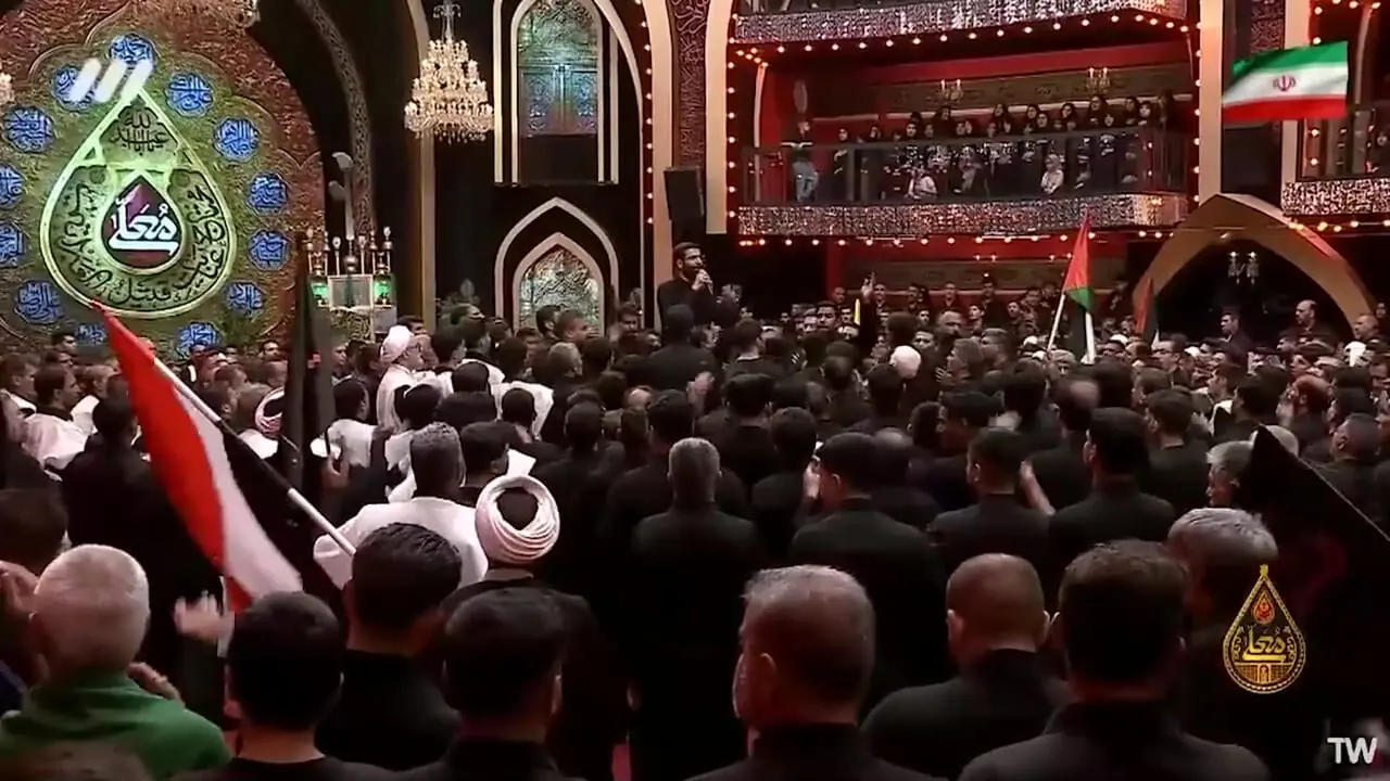 مداحی باشکوه داور حسینیه معلی حاج حسین سیب‌سرخی / من حسین حسین نگم شبم صبح نمیشه !