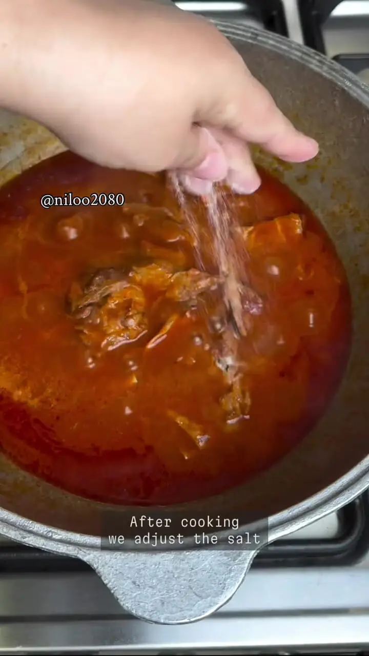 مراحل پخت چکدرمه غذاى ترکمنى