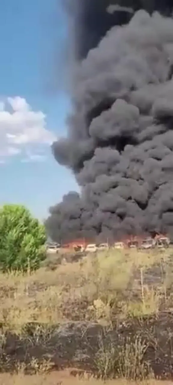 آتش‌سوزی در مادرید ۳۰ دستگاه خودرو را طعمه حریق کرد 