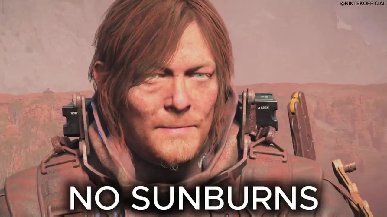 تغییر رنگ پوست در Death Stranding 2 بر اثر آفتاب‌سوختگی! + فیلم