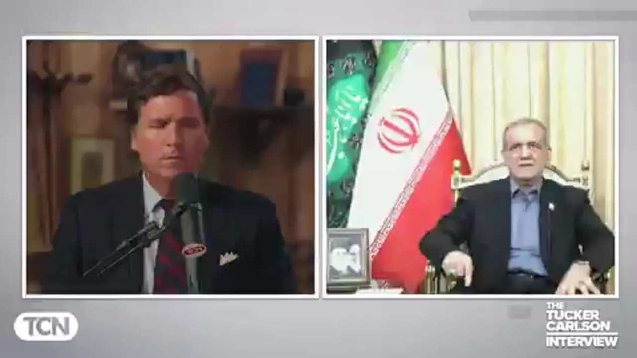 فیلم گفتگوی مشروح پزشکیان با مجری امریکایی نزدیک به ترامپ