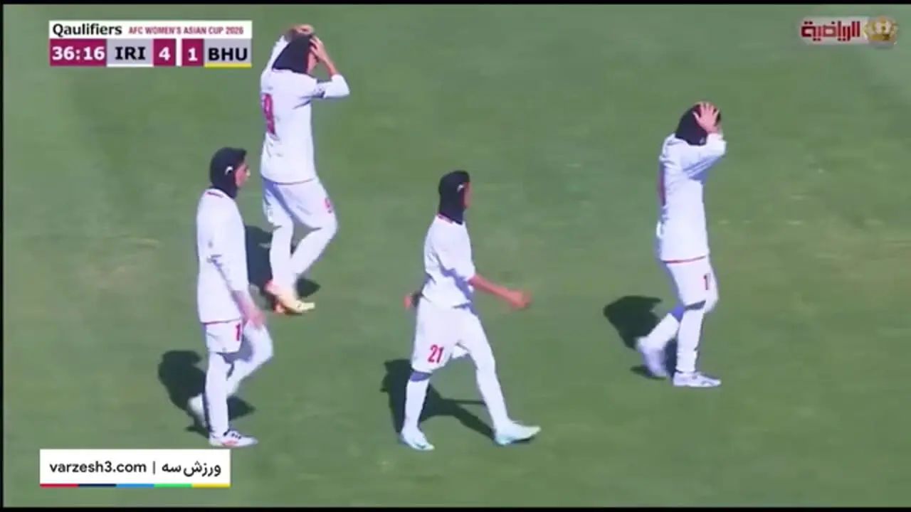 فیلم خلاصه بازی ایران 7 - بوتان 1 