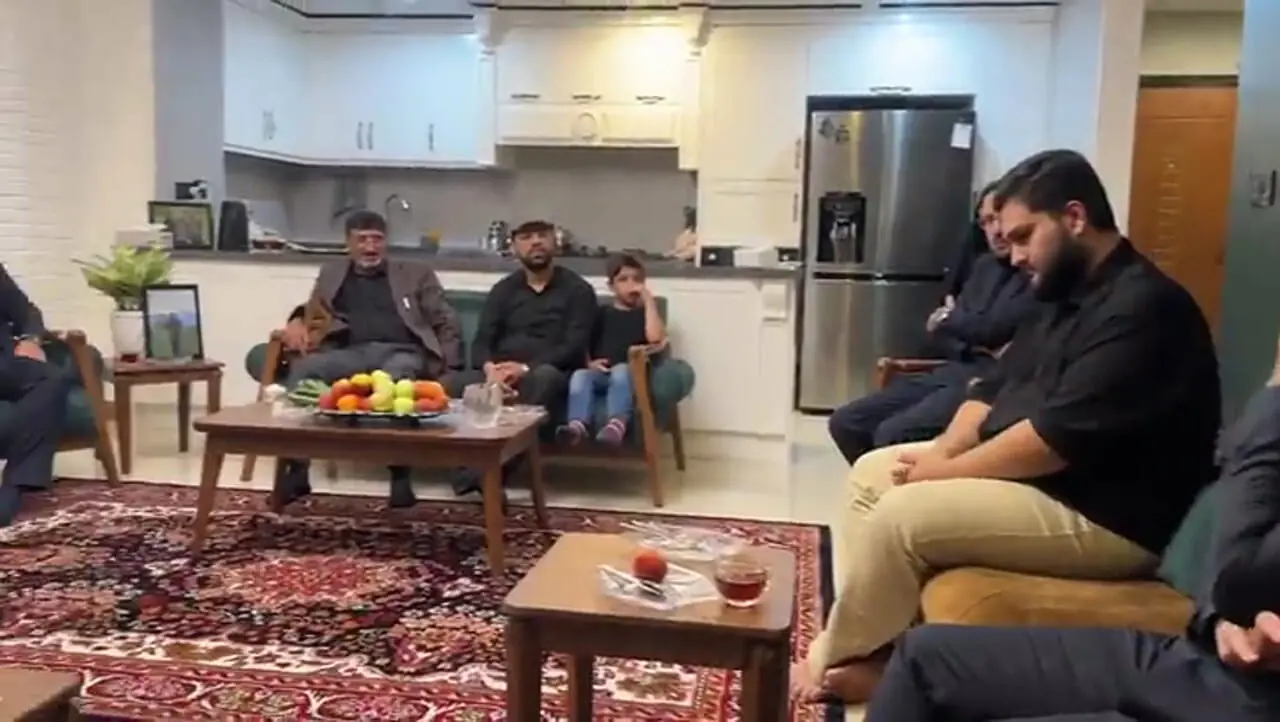 دختر رئیس‌جمهور در منزل سردار حاجی‌زاده با خانواده این شهید دیدار کرد 