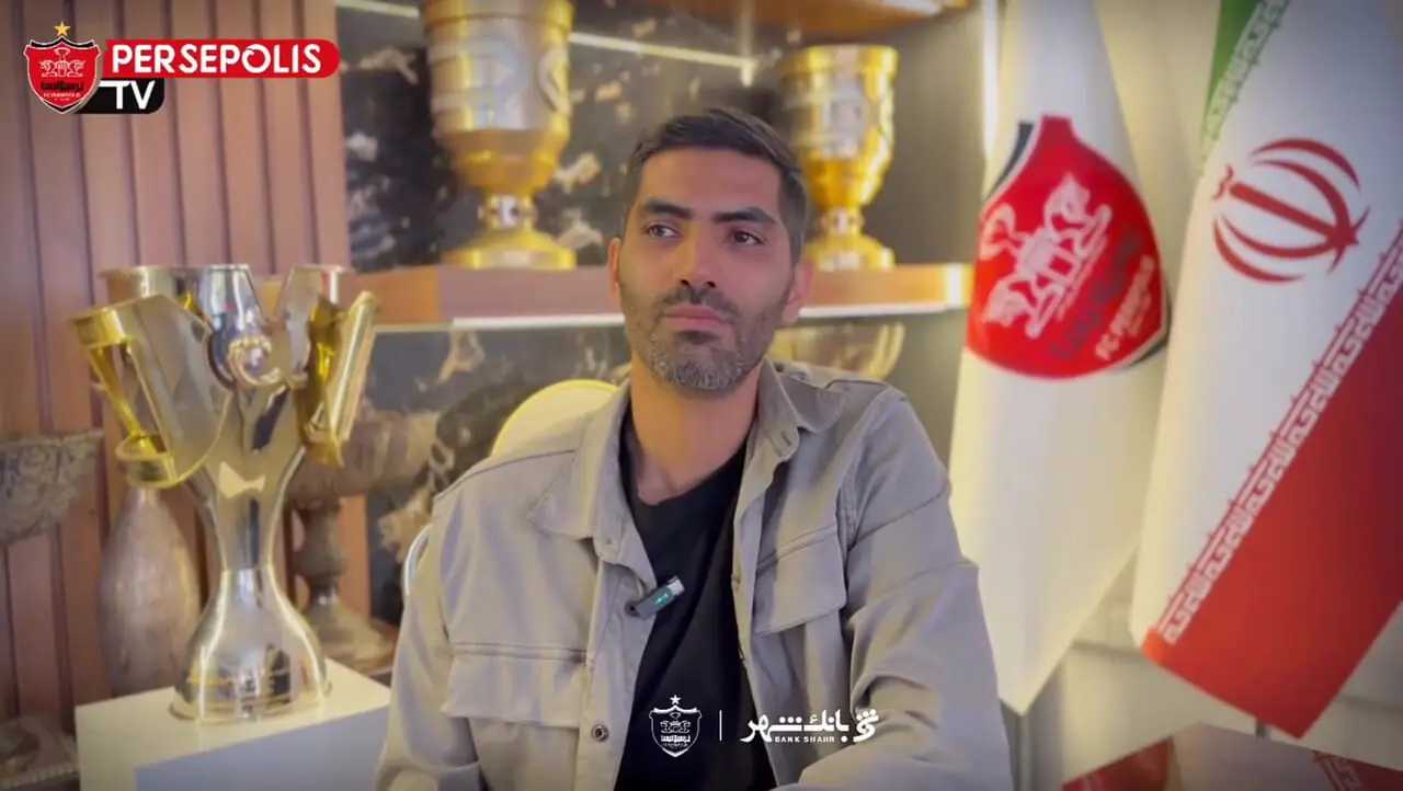 فیلم/ اولین صحبت های محمد انصاری بعد از بازگشت به پرسپولیس