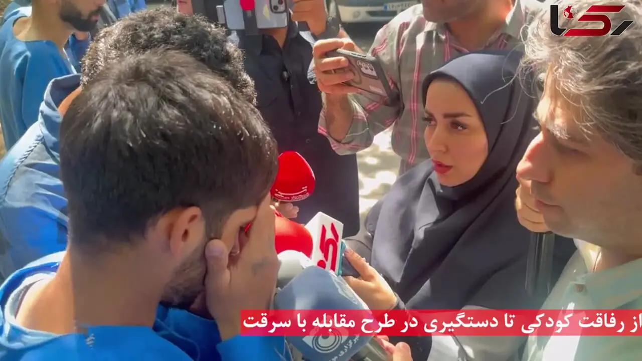 موبایل قاپی با قرص و گاز اشک آور در خیابان های تهران + فیلم گفت و گو با سارقان