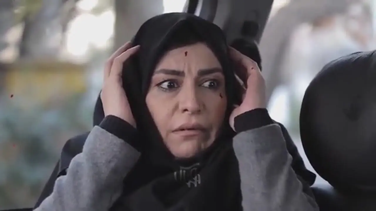 فیلم  اشک‌های مریلا زارعی در بازسازی صحنه ترور  دانشمند هسته‌ای ایران !