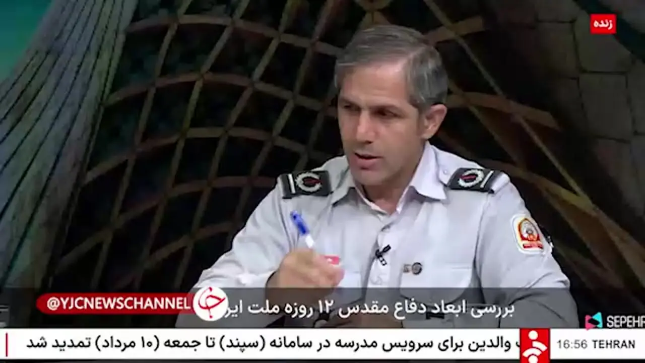 ملکی، سخنگوی آتش‌نشانی تهران: امسال فقط حساسیت مردم بیشتر شده وگرنه آمار انفجار گاز نسبت به سال‌های گذشته کمتر بوده