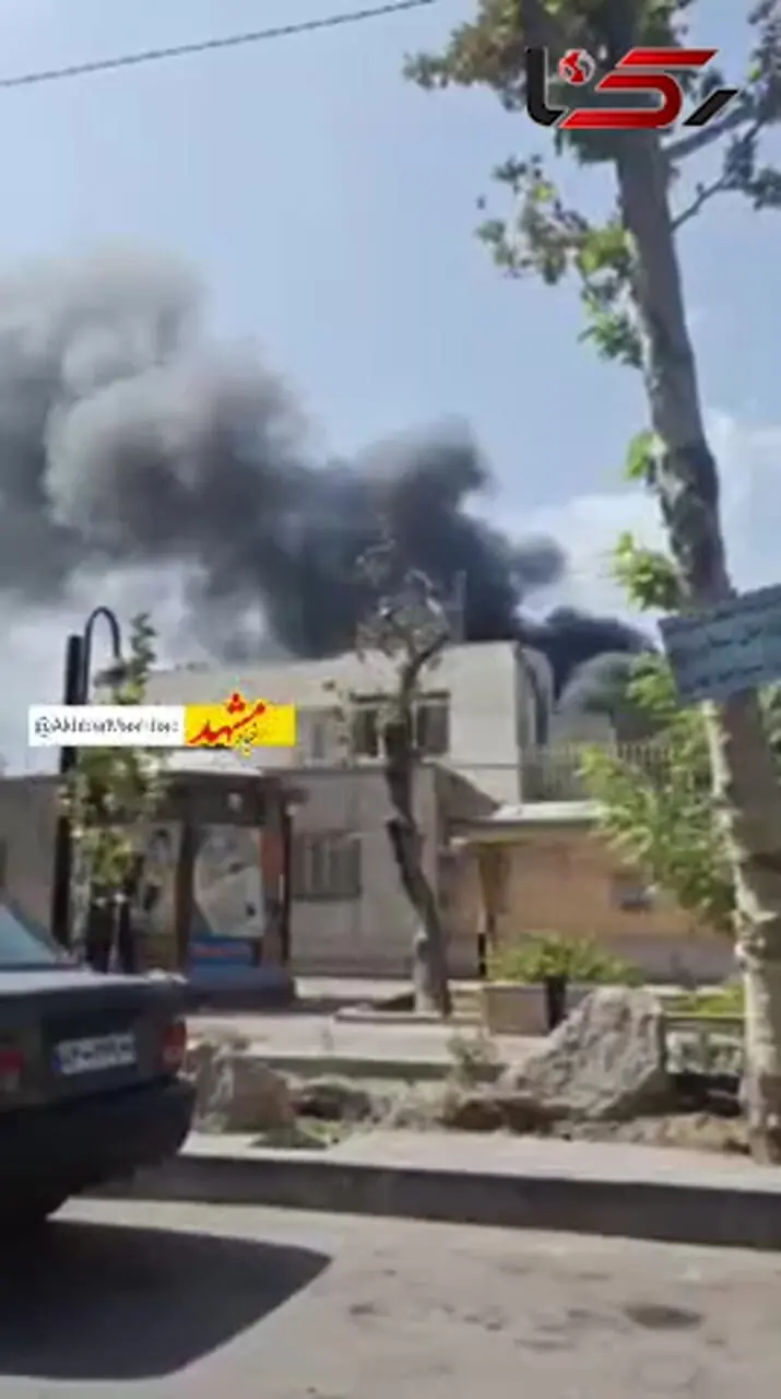 آتش سوزی در بیمارستان قائم مشهد / علت و محل دقیق آتش سوزی