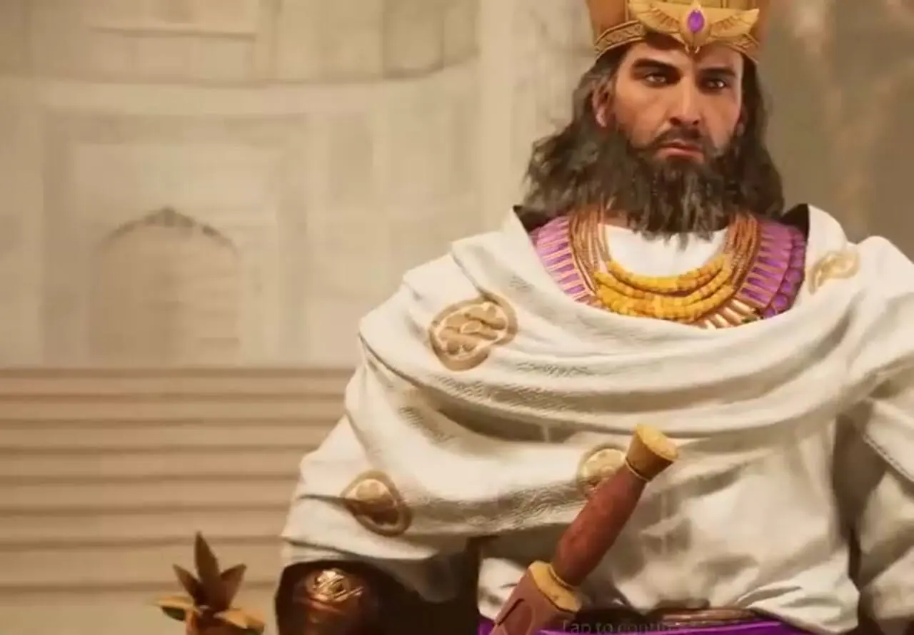 کوروش بزرگ در بازی Age of Empires Mobile / تاریخ زنده شد! + فیلم